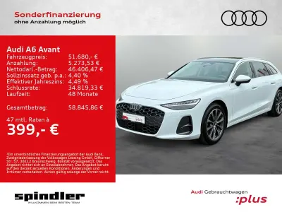 Gebraucht Audi A6 Advanced 204 PS (150 kW) 2025 Gletscherweiß metallic Kombi