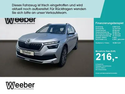 Gebraucht Skoda Kamiq Tour 110 PS (80 kW) 2022 Brilliantsilber (metallic) SUV