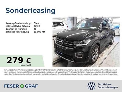 Deep black perleffekt Gebraucht 2022 VW T-Cross R-line SUV | 23.401 € (Fairer Preis)
