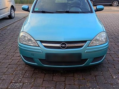 Brugt Opel Corsa 60 HK (44 kW) 2005 Blå Hatchback
