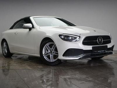 Weiß Gebraucht 2021 Mercedes E220 Avantgarde Cabrio | 36.990 € (Etwas zu teuer)