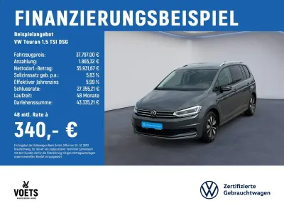 Gebraucht VW Touran Comfortline 150 PS (110 kW) 2025 Grau Van / Kleinbus