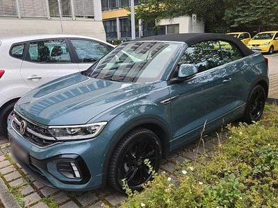 Brugt VW T-Roc Cabriolet R-line 150 HK (110 kW) 2022 Grøn Cabriolet