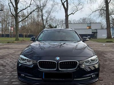 Usata BMW 318 Sport Line 150 CV (110 kW) 2017 Nero Station wagon