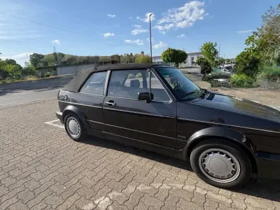 Gebraucht VW Golf Cabriolet 95 PS (69 kW) 1988 Schwarz Cabrio