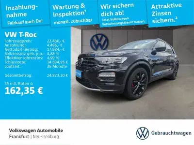 Gebraucht VW T-Roc Sportline 190 PS (139 kW) 2020 Schwarz SUV