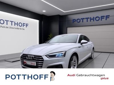 Gebraucht Audi A5 Sportback S-Line 150 PS (110 kW) 2018 Weiss Kleinwagen