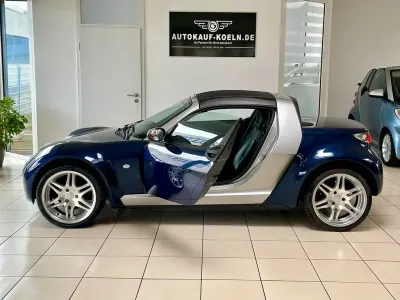 Begagnad Smart Roadster 61 HK (44 kW) 2004 Blå Cab