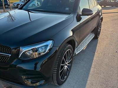 Schwarz Gebraucht 2017 Mercedes GLC250 AMG Coupé | 35.000 € (Teuer)