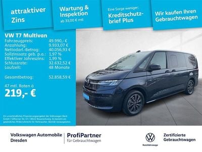 Gebraucht VW Multivan Life 150 PS (110 kW) 2025 Blau Van