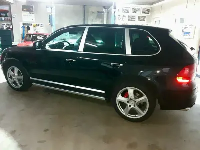 Gebraucht Porsche Cayenne Turbo 450 PS (330 kW) 2005 Schwarz SUV
