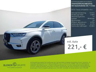 Brugt DS Automobiles DS7 Crossback Bastille Plus 181 HK (133 kW) 2022 Hvid SUV