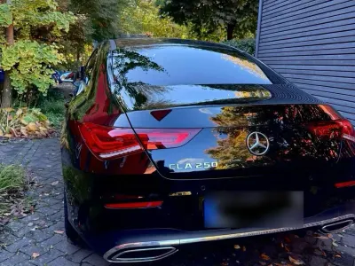 Brugt Mercedes CLA250 AMG line 224 HK (164 kW) 2020 Sort Sedan