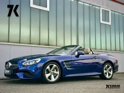 Brugt Mercedes SL400 AMG 367 HK (269 kW) 2017 Blå Cabriolet