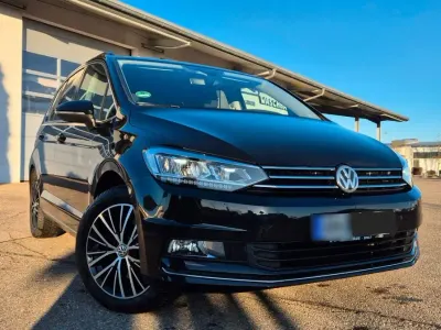 Gebraucht VW Touran Highline 190 PS (139 kW) 2017 Schwarz Van / Kleinbus