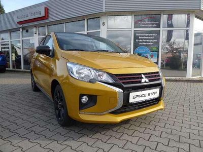 Gebraucht Mitsubishi Space Star Select+ 71 PS (52 kW) 2024 Citringelb/pianoschwarz Kleinwagen