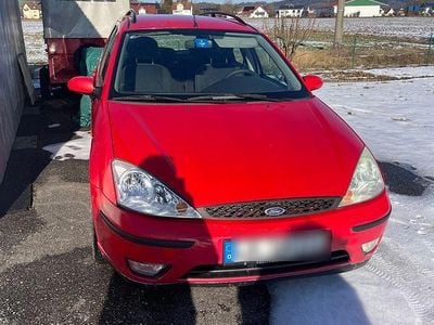 Gebraucht Ford Focus Ghia 101 PS (74 kW) 2003 Rot Kombi