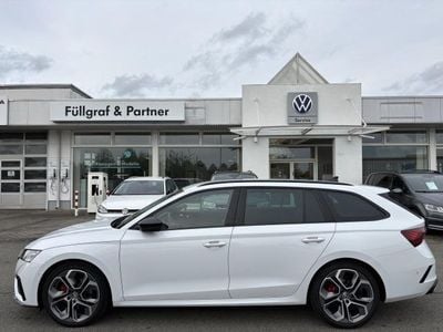Gebraucht Skoda Octavia RS 200 PS (147 kW) 2022 Moonweiß Kombi