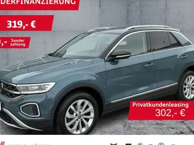 Usado VW T-Roc Style 150 CV (110 kW) 2022 Azul SUV