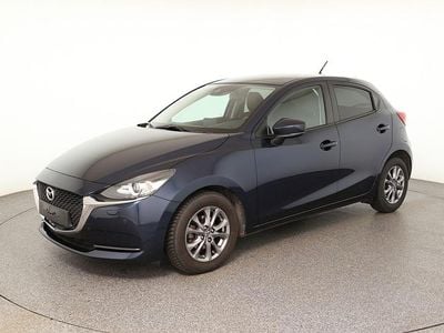 Gebraucht Mazda 2 Exclusive-Line 90 PS (66 kW) 2021 Deep crystal blue Kleinwagen