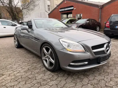 Gebraucht Mercedes SLK200 184 PS (135 kW) 2011 Silber Cabrio