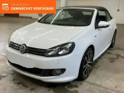 Usata VW Golf Cabriolet LOUNGE 125 CV (91 kW) 2016 Bianco Cabrio
