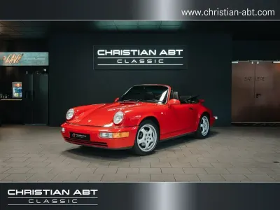 Gebraucht Porsche 911 Carrera 4 250 PS (183 kW) 1992 Rot Cabrio