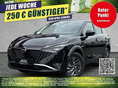 Neu Nissan Qashqai Acenta 140 PS (102 kW) 2025 Pearl black SUV