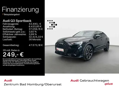 Gebraucht Audi Q3 S-Line 190 PS (139 kW) 2025 Mythosschwarz metallic SUV