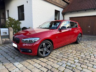 Gebraucht BMW 118 Sport Line 136 PS (100 kW) 2017 Rot Kleinwagen