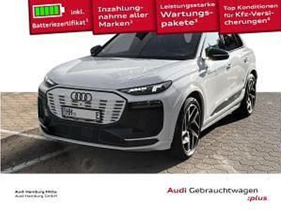 Gebraucht Audi Q6 e-tron S-Line 225 kW (306 PS) 2025 Weiß (gletscherweiß metallic) SUV