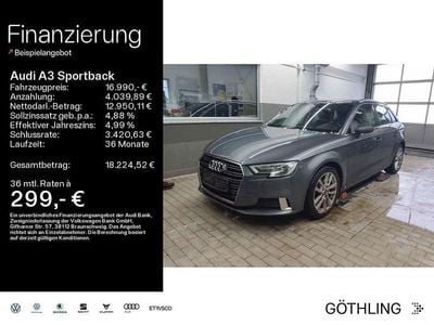 Gebraucht Audi A3 Sport 150 PS (110 kW) 2017 Monsungrau metallic Limousine