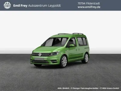Gebraucht VW Caddy Trendline 122 PS (89 kW) 2016 Viperngrün metallic Van / Kleinbus