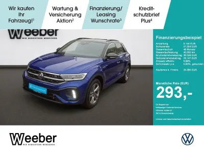 Second-hand VW T-Roc R-line 190 CP (139 kW) 2024 Albastru SUV