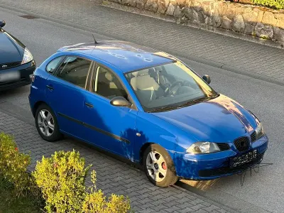 Gebraucht Seat Ibiza 75 PS (55 kW) 2004 Blau Kleinwagen