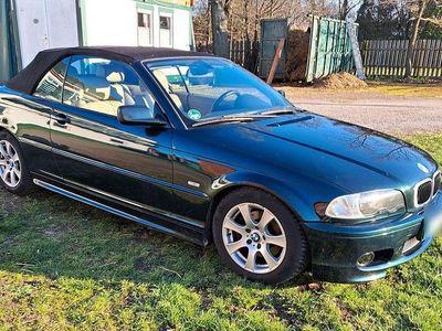 Gebraucht BMW 325 Cabriolet Performance 192 PS (141 kW) 2001 Grün Cabrio