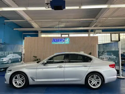 Brugt BMW 520 190 HK (139 kW) 2018 Sølv Sedan