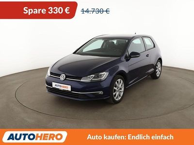 Usata VW Golf VII Comfortline 116 CV (85 kW) 2018 Blu Berlina