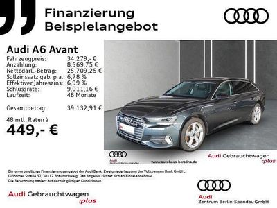 Grau Gebraucht 2022 Audi A6 Sport Kombi | 33.889 € (Guter Preis)