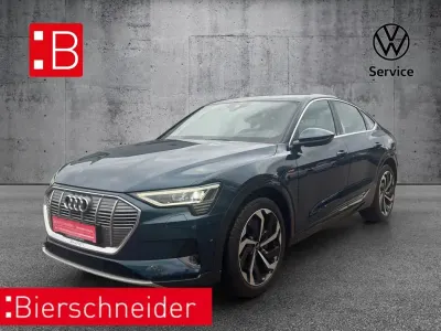 Gebraucht Audi e-tron Sportback Advanced Plus 300 kW (408 PS) 2022 Blau SUV
