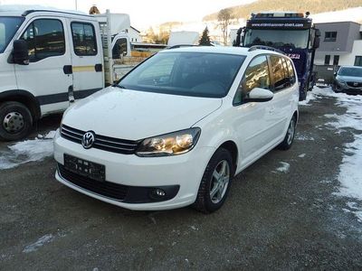 Gebraucht VW Touran Comfortline 105 PS (77 kW) 2011 Weiß Van / Kleinbus