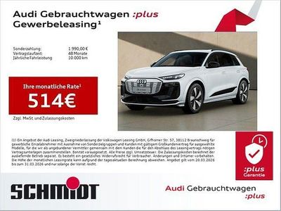 Gebraucht Audi Q6 e-tron S-Line 284 kW (387 PS) 2025 Gletscherweiß metallic SUV