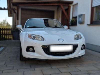 Gebraucht Mazda MX5 Sports-Line 160 PS (117 kW) 2013 Weiß Cabrio