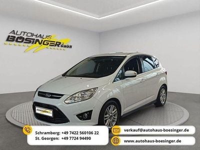 Gebraucht Ford C-MAX Titanium 125 PS (91 kW) 2015 Weiß Van / Kleinbus