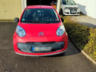 Gebraucht Citroën C1 67 PS (49 kW) 2007 Rot Kleinwagen