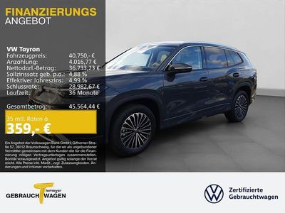 Grau Neu 2025 VW Tayron Life SUV | 40.750 € (Superpreis)