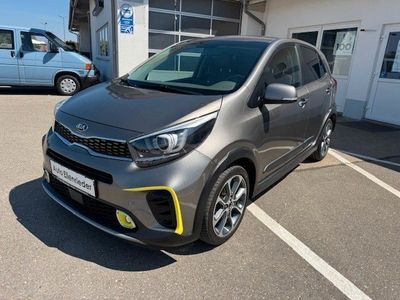 Gebraucht Kia Picanto X-Line 101 PS (74 kW) 2018 (im) titaniumsilber met. Kleinwagen