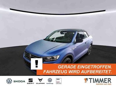 Second-hand VW T-Roc Cabriolet R-line Edition 150 CP (110 kW) 2022 Albastru Cabrio