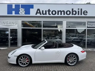 Gebraucht Porsche 911 Carrera S Cabriolet Chrono 355 PS (261 kW) 2008 Weiß Cabrio