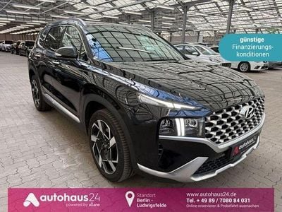Schwarz Gebraucht 2022 Hyundai Santa Fe Prime SUV | 28.990 € (Guter Preis)